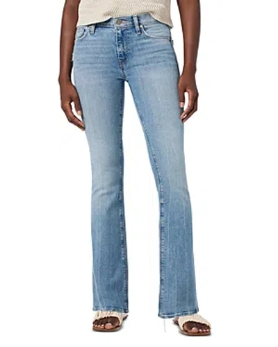Hudson Nico Mid Rise Bootcut Jeans In Mustang Distressed