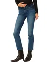 Hudson Nico Mid-rise Straight Ankle (maternity) Head Over Heels Maternity In Blue