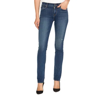 Hudson Nico Mid Rise Straight Jean In Prelude In Multi