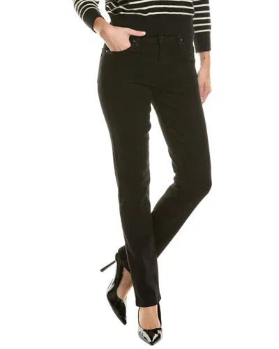 Hudson Nico Mid-rise Straight Leg Pant In Black