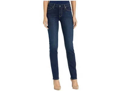 Hudson Nico Mid-rise Straight In Requiem In Blue
