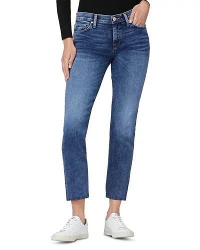 Hudson Nico Straight Ankle Jeans In Journey Home Blue In Multi