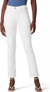 Hudson Nico Straight Leg Ankle Jean In White