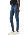 Hudson Nico Super Skinny Crop (maternity) Lotus Maternity Jean In Pink