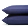 Hudson Park Collection 500tc Sateen Wrinkle-resistant King Pillowcase Pair - 100% Exclusive In Marine