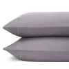 Hudson Park Collection 500tc Sateen Wrinkle-resistant Standard Pillowcase, Pair - Exclusive In Charcoal