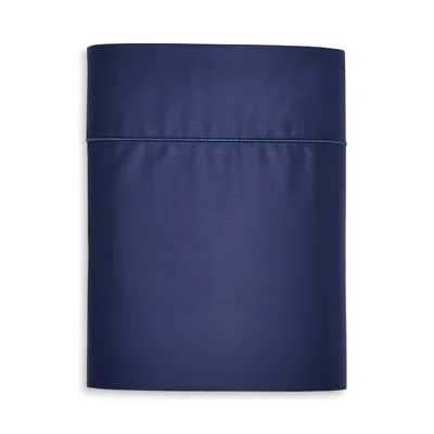 Hudson Park Collection 500tc Sateen Wrinkle-resistant Twin Flat Sheet - Exclusive In Marine
