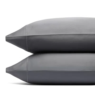 Hudson Park Collection 525 Thread Count Egyptian Cotton Sateen Pillowcase Pair, King - Exclusive In Gray