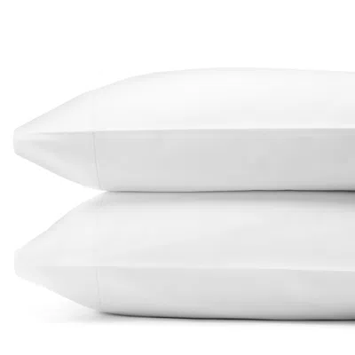 Hudson Park Collection 525 Thread Count Egyptian Cotton Sateen Pillowcase Pair, King - Exclusive In White
