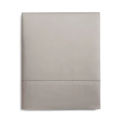 Hudson Park Collection 680tc Flat Sateen Sheet, Full - Exclusive In Pewter