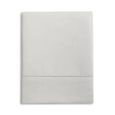 Hudson Park Collection 680tc Flat Sateen Sheet, Twin - Exclusive In Silver