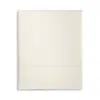 Hudson Park Collection 680tc Flat Sateen Sheet, Twin - Exclusive In Vanilla Sky