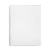 Hudson Park Collection 680tc Flat Sateen Sheet, Twin - Exclusive In White