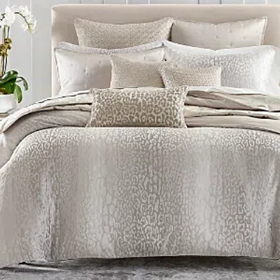 Hudson Park Collection Animale Stripe Duvet Cover, Full/queen - 100% Exclusive In Taupe