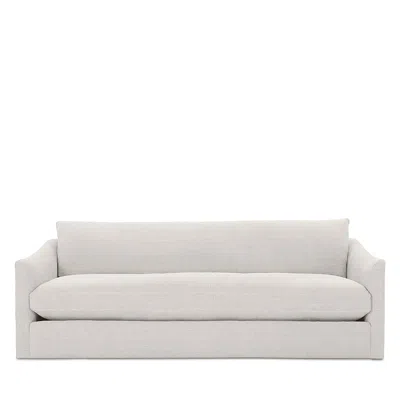 Hudson Park Collection Astor 78 Fabric Sofa - Exclusive In White