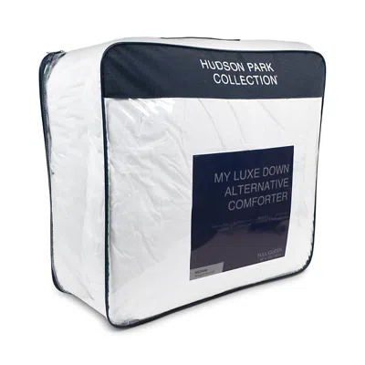 Hudson Park Collection Bloomingdale's My Luxe Asthma & Allergy Friendly Medium Weight Down Alternative Comforter, Full/quee In White