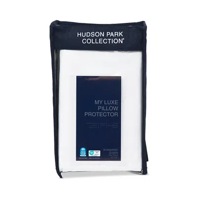 Hudson Park Collection Bloomingdale's My Luxe Standard/queen Pillow Protector, Pair - Exclusive In White