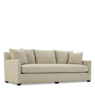 Hudson Park Collection Bowery 100 Fabric Bench Cushion Sofa In Neutral
