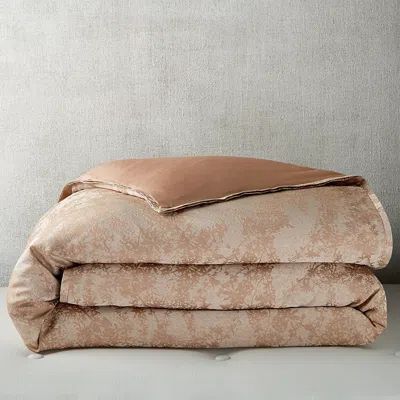 Hudson Park Collection Branchwork Duvet Cover, Full/queen - Exclusive In Brown