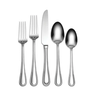 Hudson Park Collection Calista Mirror 42-piece Everyday Flatware Set - Exclusive In Metallic