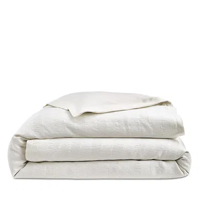 Hudson Park Collection Channel Rib Duvet Cover, King - Exclusive In White
