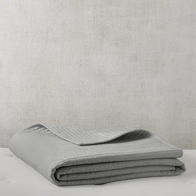 Hudson Park Collection Channel Stitch Coverlet, King - Exclusive In Gray