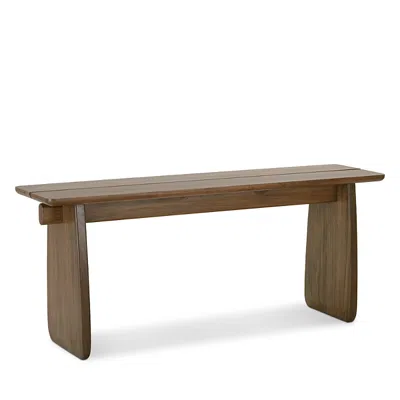 Hudson Park Collection Dumbo Console Table In Brown
