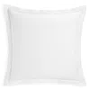 Hudson Park Collection Egyptian Percale Euro Pillow Sham, 26 X 26 - Exclusive In White
