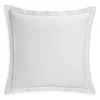 Hudson Park Collection Egyptian Percale Euro Pillow Sham, 26 X 26 - Exclusive In Silver