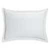 Hudson Park Collection Egyptian Percale Standard Pillow Sham, 28 X 20 - Exclusive In Silver