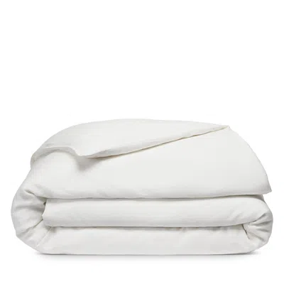 Hudson Park Collection European Linen Duvet Cover, King - Exclusive In White