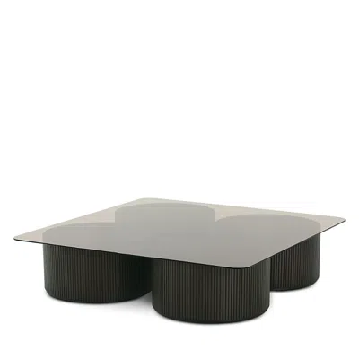 Hudson Park Collection Fidi Square Cocktail Table In Black