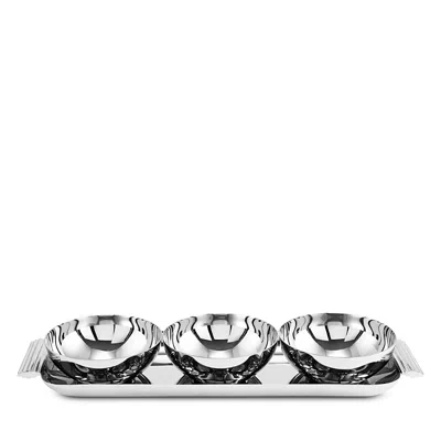 Hudson Park Collection Fluted Condiment Dish Set - Exclusive In Silver