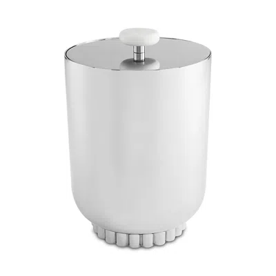 Hudson Park Collection Fluted Ice Bucket - Exclusive In Silver