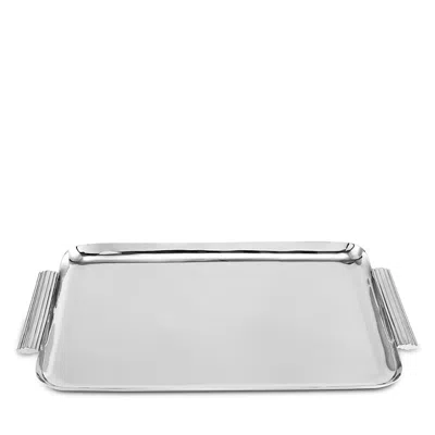 Hudson Park Collection Fluted Tray - Exclusive In Silver
