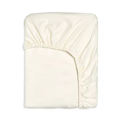 Hudson Park Collection Giza 700 Cotton Sateen Fitted Sheet, Queen - Exclusive In White