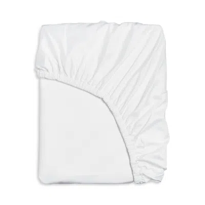 Hudson Park Collection Giza 700 Cotton Sateen Fitted Sheet, Queen - Exclusive In White
