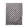 Hudson Park Collection Hudson Park Double Diamond Coverlet, Queen - Exclusive In Charcoal
