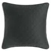 Hudson Park Collection Hudson Park Double Diamond Decorative Pillow, 16 X 16 - Exclusive In Black