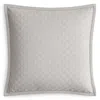 Hudson Park Collection Hudson Park Double Diamond Quilted Euro Sham - Exclusive In Gray