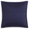 Hudson Park Collection Hudson Park Double Diamond Quilted Euro Sham - Exclusive In Marine Navy