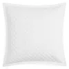 Hudson Park Collection Hudson Park Double Diamond Quilted Euro Sham - Exclusive In White