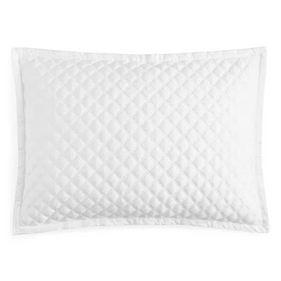 Hudson Park Collection Hudson Park Double Diamond Quilted Standard Sham - Exclusive In White
