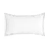 Hudson Park Collection Hudson Park Italian Percale Decorative Pillow, 10 X 20 - Exclusive In Silver