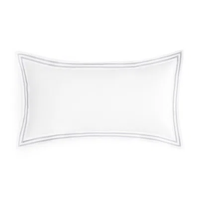 Hudson Park Collection Hudson Park Italian Percale Decorative Pillow, 10 X 20 - Exclusive In Silver