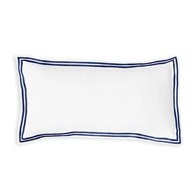 Hudson Park Collection Hudson Park Italian Percale Decorative Pillow, 10 X 20 - Exclusive In Marine Navy