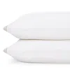 Hudson Park Collection Hudson Park Italian Percale Stitch Standard Pillowcase, Pair - Exclusive In Champagne