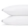 Hudson Park Collection Hudson Park Italian Percale Stitch King Pillowcase, Pair - 100% Exclusive In Black