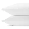 Hudson Park Collection Hudson Park Italian Percale Stitch Standard Pillowcase, Pair - Exclusive In Opaline
