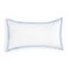 Hudson Park Collection Hudson Park Italian Percale Decorative Pillow, 10 X 20 - Exclusive In Chambray